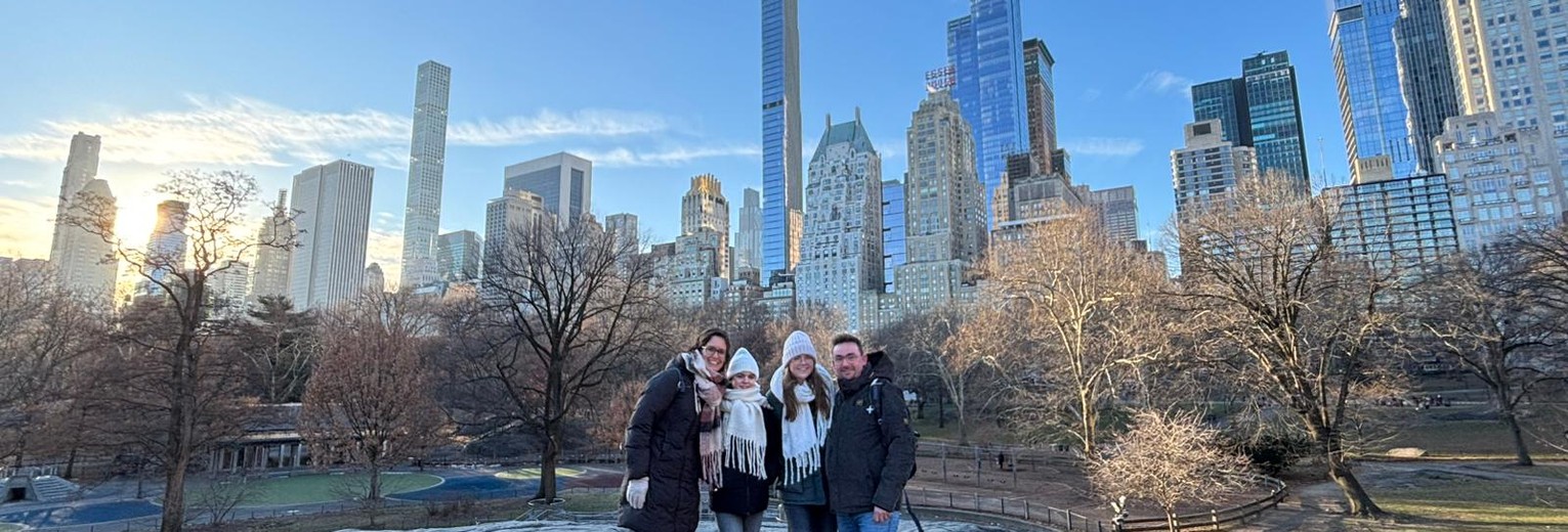 New York in de winter New York in de winter